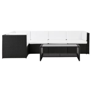 Kültéri bútor VG3852 Fekete + fehér