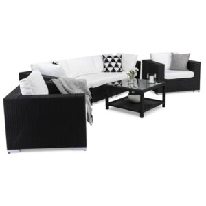 Kültéri bútor VG4168 Fekete + fehér