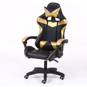 RACING PRO X Gamer szék , Arany-Fekete Ingyenes szállítással