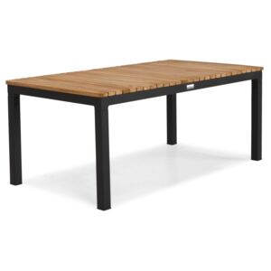 Kültéri asztal VG4981 Barna + fekete