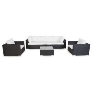 Kültéri bútor VG4959 Fehér + fekete