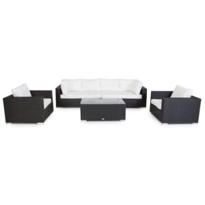 Kültéri bútor VG4949 Fehér + fekete