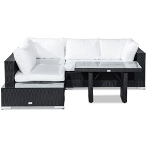 Kültéri bútor VG5401 Fehér + fekete