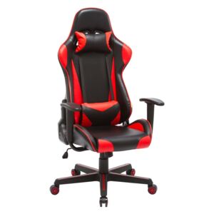 Gamer szék MT578 Fekete + Piros