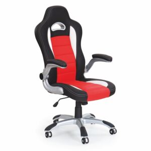 Irodai szék H2017, Szín: Fekete + piros