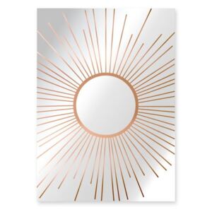 Espejo Copper Sun falitükör, 50 x 70 cm - Surdic