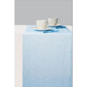 AMB.13606921 Elegance pearl blue dombornyomott papír asztali futó 33x600cm