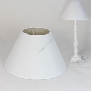 D.WE14133CW Fehér textil lámpaernyő 30x19,5cm