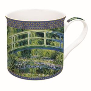 R2S.170MON1 Porcelán bögre dobozban 300ml,Monet:Vizililiom és Japán híd
