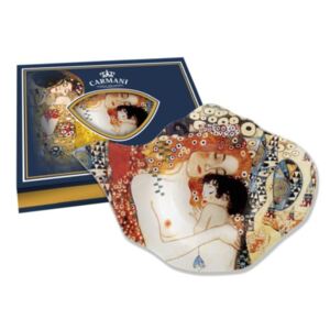 H.C.198-9006 Üveg teafiltertartó 15x11cm, Klimt: Anya gyermekével