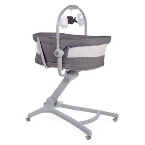 Chicco Baby Hug Air 4in1 bölcső-pihenő-etetőszék-fotel 0h + Dark grey