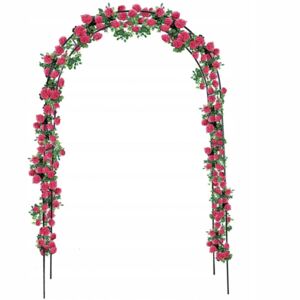 Rózsafuttató kerti kapu, 140 x 240 cm