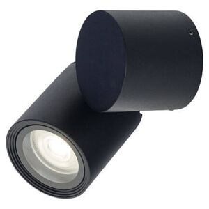 Nowodvorski TUBINGS kültéri fali lámpa, fekete, GU10 foglalattal, 1x35W, TL-8160
