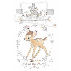 Disney Bambi gyerek ágyneműhuzat 100×135cm, 40×60 cm