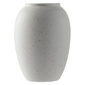 Basics Matte Cream krémszínű agyagkerámia váza, magasság 20 cm - Bitz