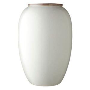 Basics Cream krémszínű agyagkerámia váza, magasság 50 cm