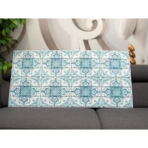 Kerma Design Flexwall PVC falpanel - Blue Square (marokkói kék csempe utánzat)