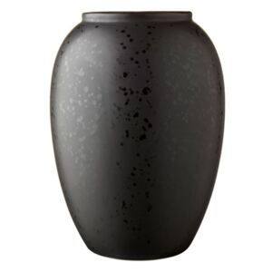 Basics Black fekete agyagkerámia váza, magasság 20 cm