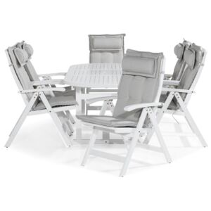 Asztal és szék garnitúra VG6063 Fehér