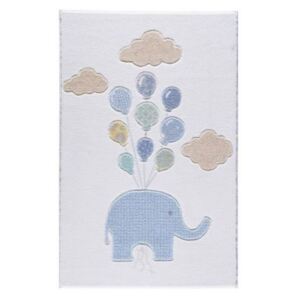 Confetti Fehér Lufis Elefánt Szőnyeg (133x190 Cm)