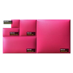 Kerma Design Kerma bőr falpanel, bőrpanel, Arden-217 Pink (12,5x12,5 cm)