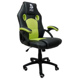 Deus X6 Gamer szék - fekete-zöld