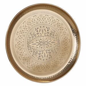 ORIENTAL LOUNGE dekor tányér, arany 45cm