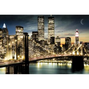 Poszter New York - Manhattan Lights
