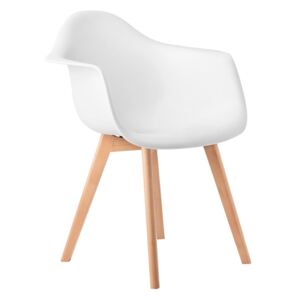 SEAT-OF-THE-ART karfás szék, fehér