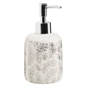 SOAP STARS szappanadagoló fehér/ezüst levelek
