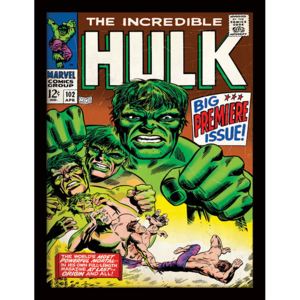 Hulk - Comic Cover Keretezett Poszter