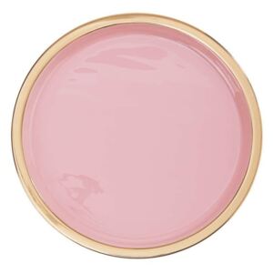 EMILIE dekor tál rózsaszín Ø 29,5 cm
