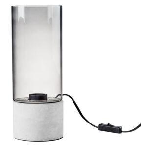 STILO asztali lámpa tartó beton/üveg