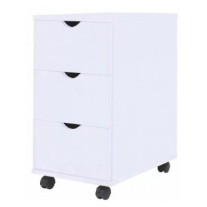 Fehér fiókos szekrény 33 x 45 x 60 cm