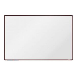 BoardOK fehér mágneses tábla, 180 x 120 cm, barna