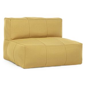 SPARROW sárga 100% polypropilen kerti fotel