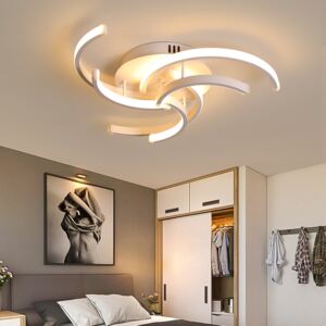 Modern Mennyezeti Led Lámpa A Hálószobába – 50x50x10cm 82W