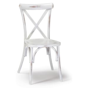 GS 972 szék antik fehér szín