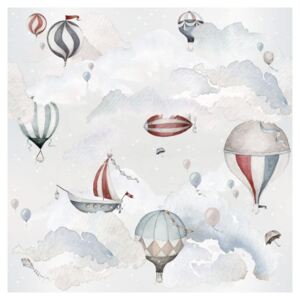 Balloons Adventure gyerek falmatrica - Dekornik