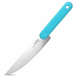 Salami kék rozsdamentes acél húsvágó kés