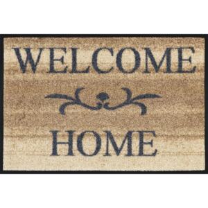 Welcome Home bézs lábtörlő