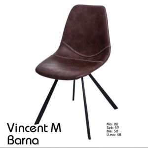 Vincent M szék barna