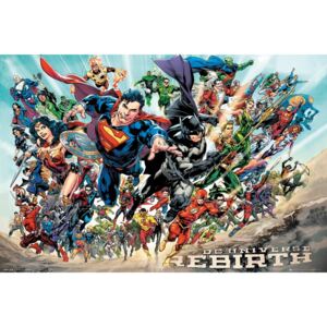 Plakát DC Universe - Rebirth, (61 x 91.5 cm)