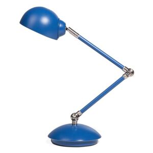 Divatos asztali lámpa kék színben 60 cm HELMAND