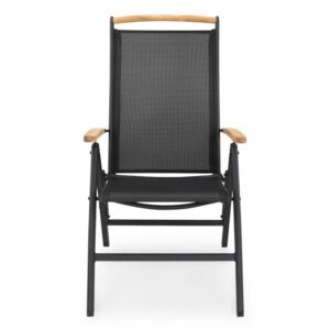 Kültéri szék VG4990 Fekete