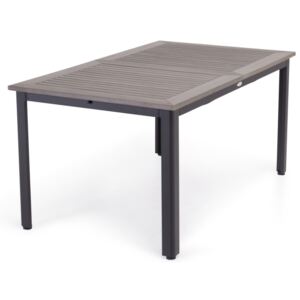 Kültéri asztal VG4840 Szürke + fekete