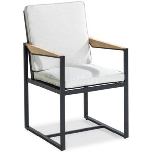 Kültéri szék VG5171 Fekete + fehér