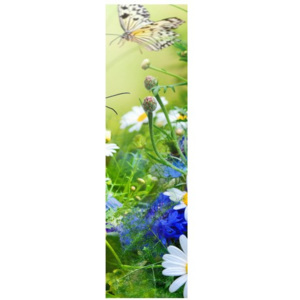 Nyomatos roletta Pillangók és virágok a gyönyörű kertben 42x150cm FR2220A_1LX