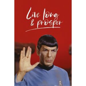 Buvu Plakát - Star Trek (Live Long And Prosper)