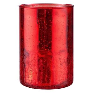 DELIGHT mécsestartó antik piros 15 cm